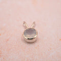 Chalcedony Sterling Silver Pendant Handmade